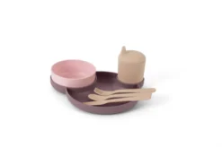 Litet middagsset aubergine i folie