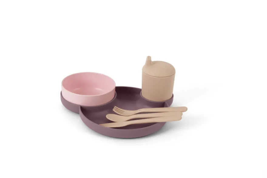Litet middagsset aubergine i folie