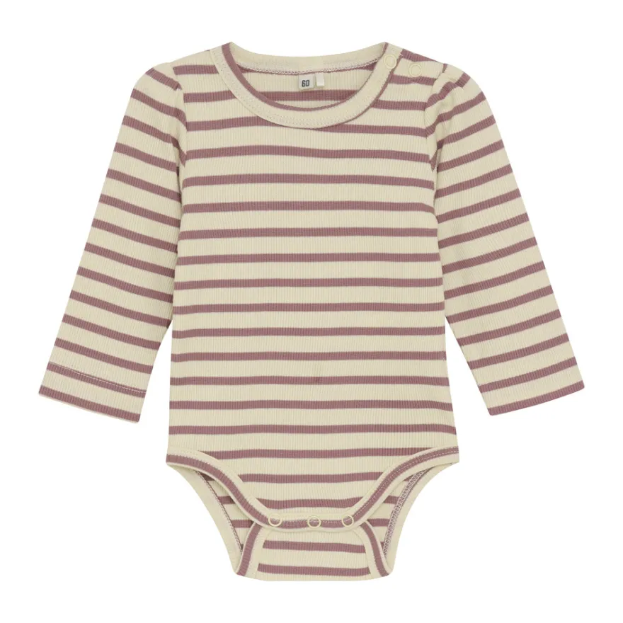 Långärmad Body - Deauville Mauve