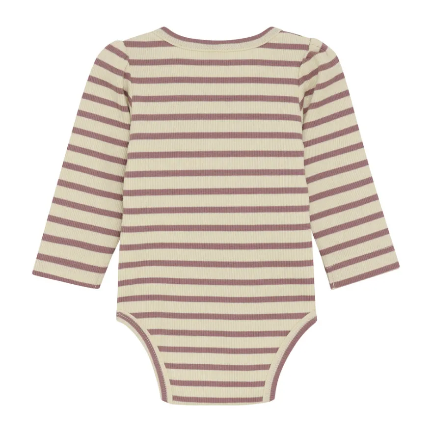 Långärmad Body - Deauville Mauve