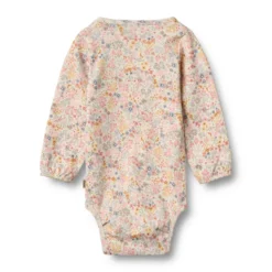 Långärmad Body Elmine - Bright Flowers