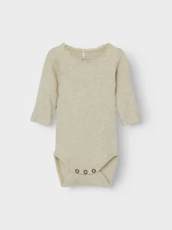 Långärmad Body Kab 2-pack - Peyote Melange