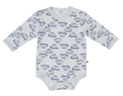 Långärmad Body 4-pack - Light Blue