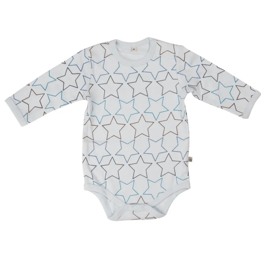 Långärmad Body 4-pack - Light Blue