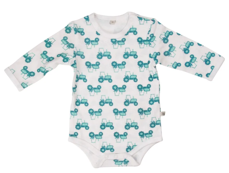 Långärmad Body 4-pack - Light Blue