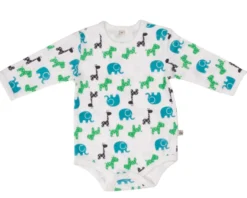 Långärmad Body 4-pack - Light Blue