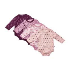 Långärmad Body 4-pack - Lilac