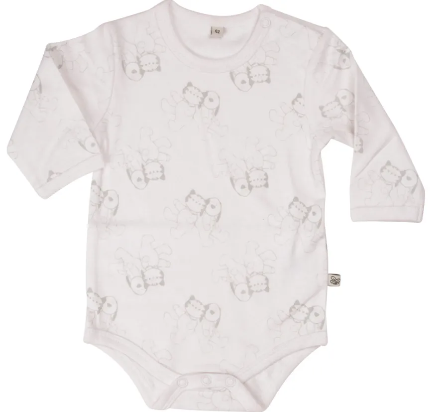 Långärmad Body 4-pack - Offwhite