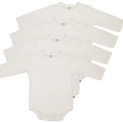 Långärmad Body 4-pack - White