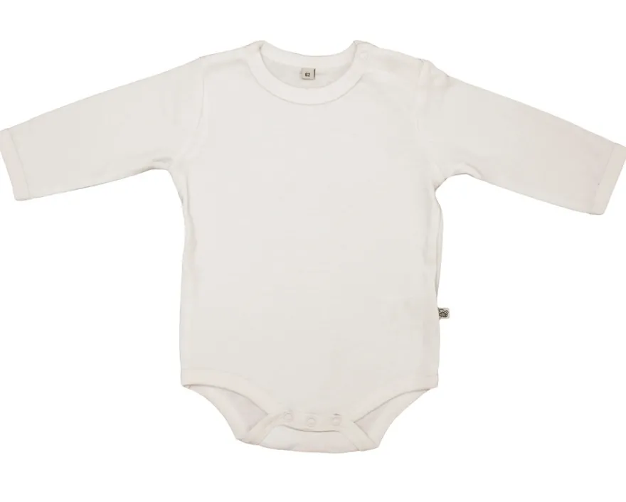 Långärmad Body 4-pack - White