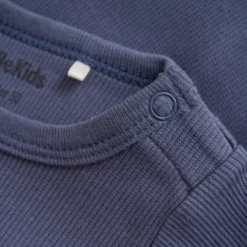 Långärmad Body Ribbad - Folkstone Gray