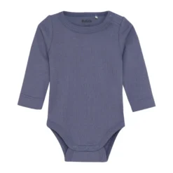 Långärmad Body Ribbad - Folkstone Gray