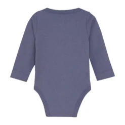 Långärmad Body Ribbad - Folkstone Gray