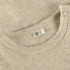 Långärmad Body - Silver Mink Melange