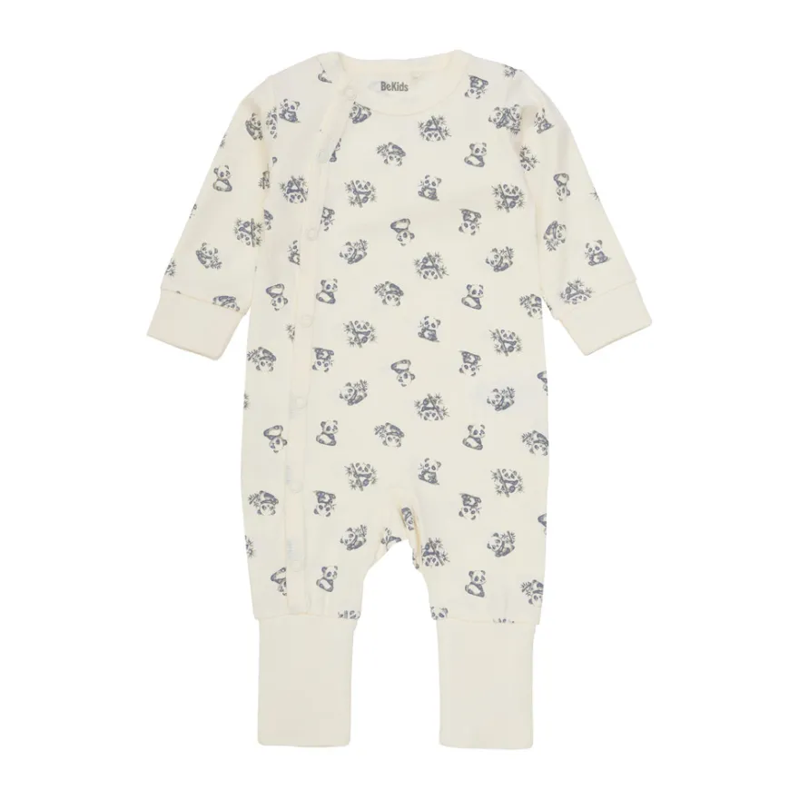 Långärmad Jumpsuit 2-pack - Forest Fog