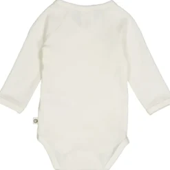 Långärmad Omlottbody - Balsam Cream