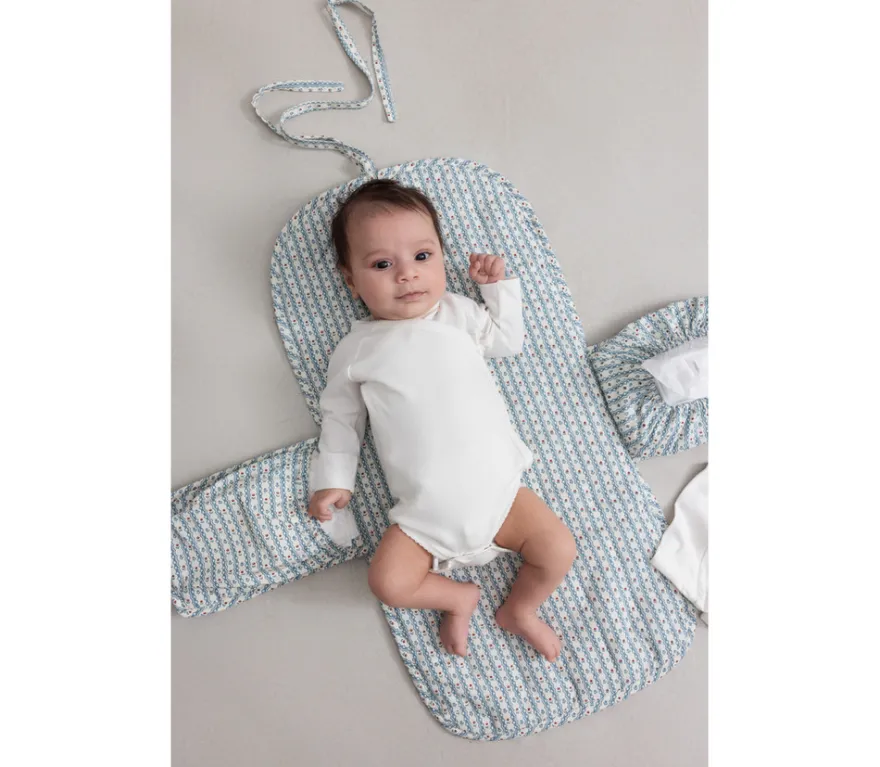 Långärmad Omlottbody Belita - Gentle White