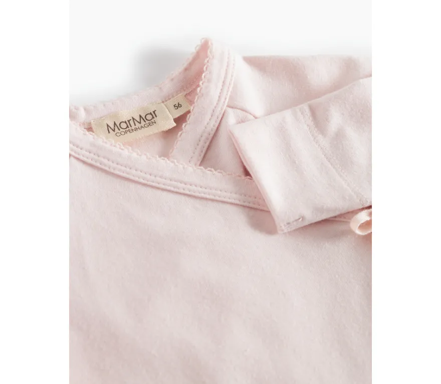 Långärmad Omlottbody Belita - Rosa