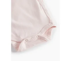 Långärmad Omlottbody Belita - Rosa