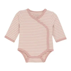 Långärmad Omlottbody - Pale Mauve