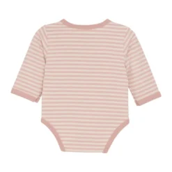 Långärmad Omlottbody - Pale Mauve