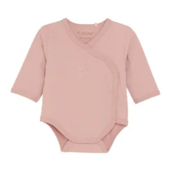 Långärmad Omlottbody - Pale Mauve