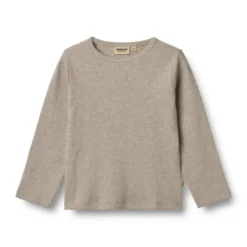 Långärmad T-Shirt Milo - Gravel Melange