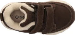 Lära-gå-skor Aliano Läder - Deep Mahogany