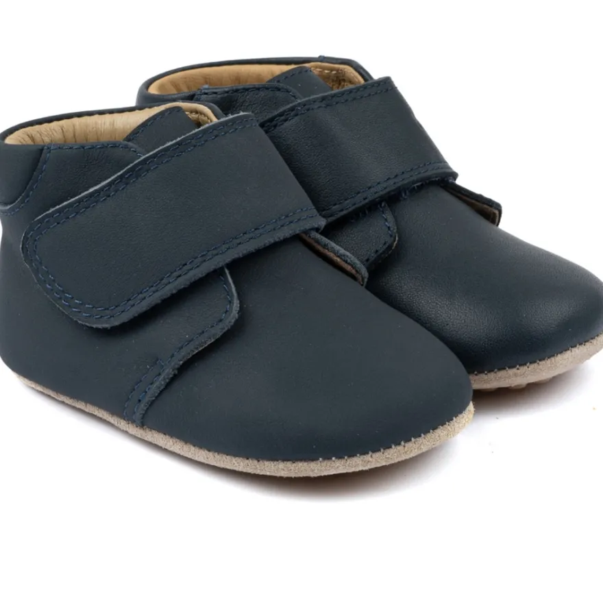 Lära-gå-skor Velcro - Navy