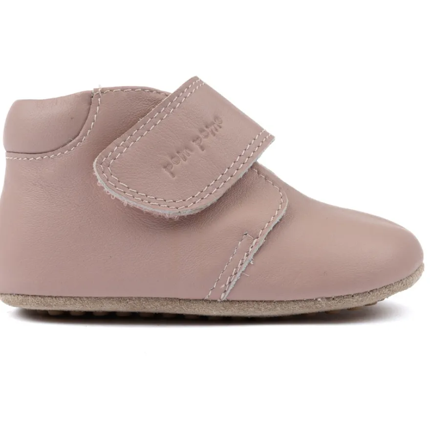 Lära-gå-Skor Velcro - Rose