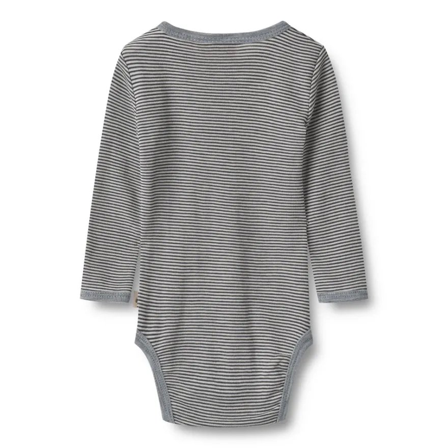 Lucca Body Ull - Navy Stripe