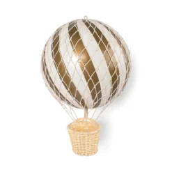 Luftballong 10 cm - Guld