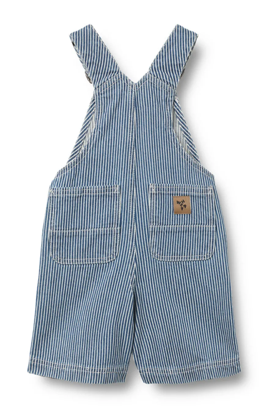 Lykke Hängselbyxor - Denim Stripe