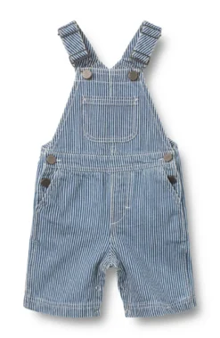Lykke Hängselbyxor - Denim Stripe