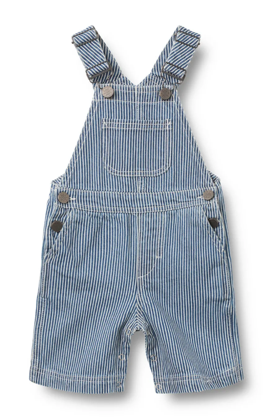 Lykke Hängselbyxor - Denim Stripe