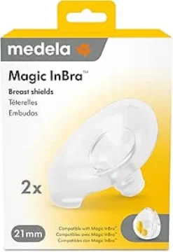 Magic InBra brösttrattar 21 mm, 2-pack