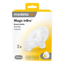 Magic InBra brösttrattar 18 mm, 2-pack