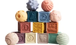 Magni Babymassage Set m. Stapelklossar - 15 st