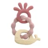 Magni Bitleksak Val Silikon - Pink/Beige