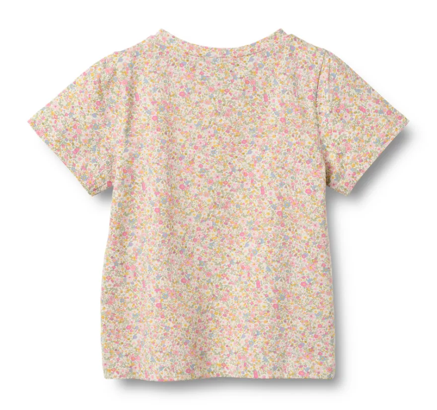 Manna T-Shirt - Blush Flower Meadow