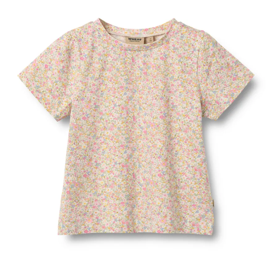 Manna T-Shirt - Blush Flower Meadow