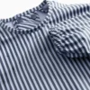 MarMar Copenhagen Apron Långärmad Haklapp - Blue Stripes