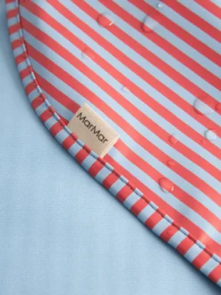 MarMar Copenhagen Bib Haklapp - Blue Red Stripes
