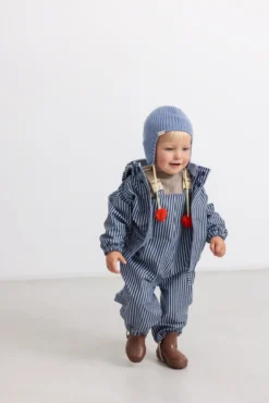 MarMar Copenhagen Oddy Regnset - Blue Stripes