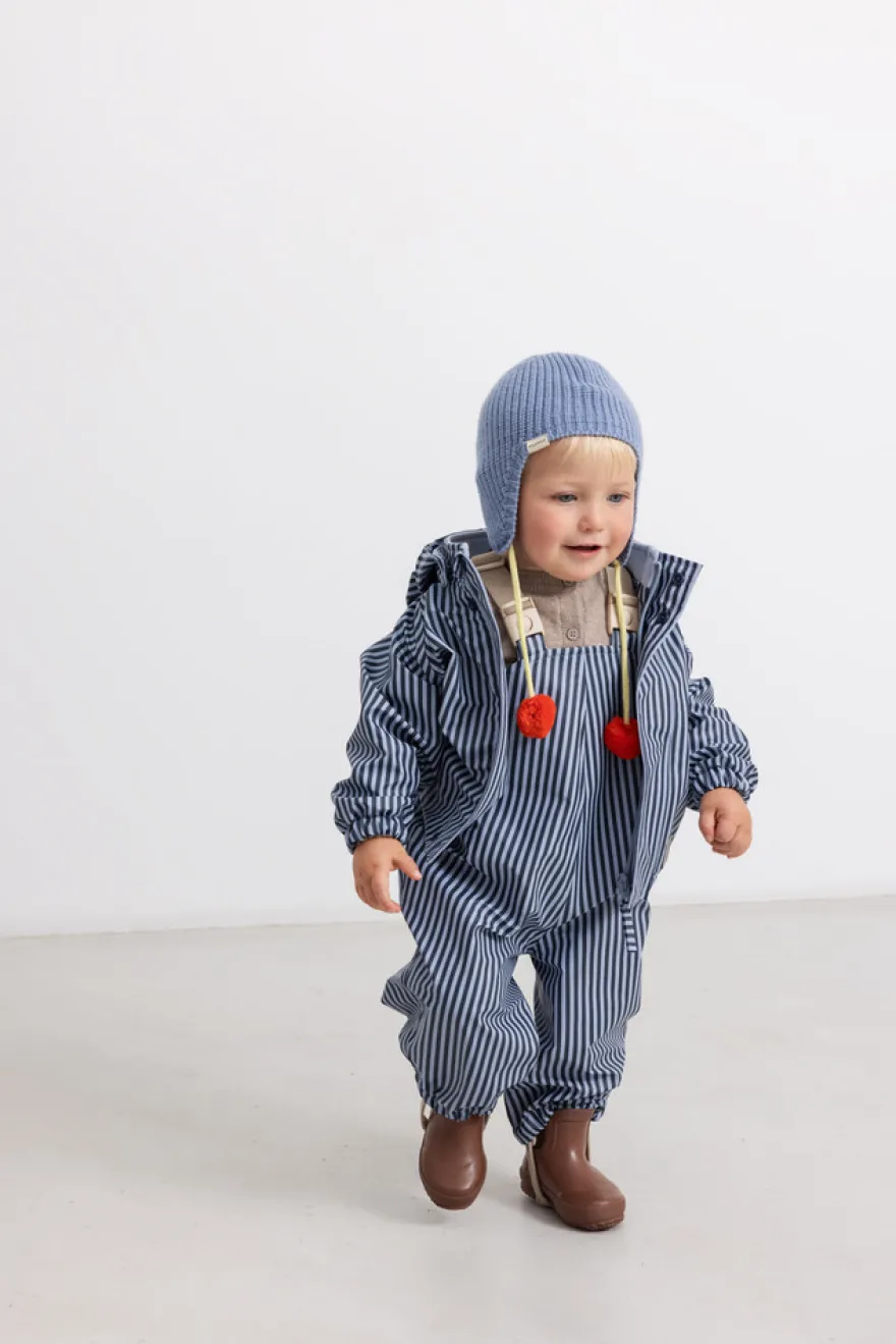 MarMar Copenhagen Oddy Regnset - Blue Stripes
