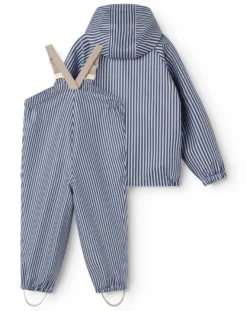 MarMar Copenhagen Oddy Regnset - Blue Stripes