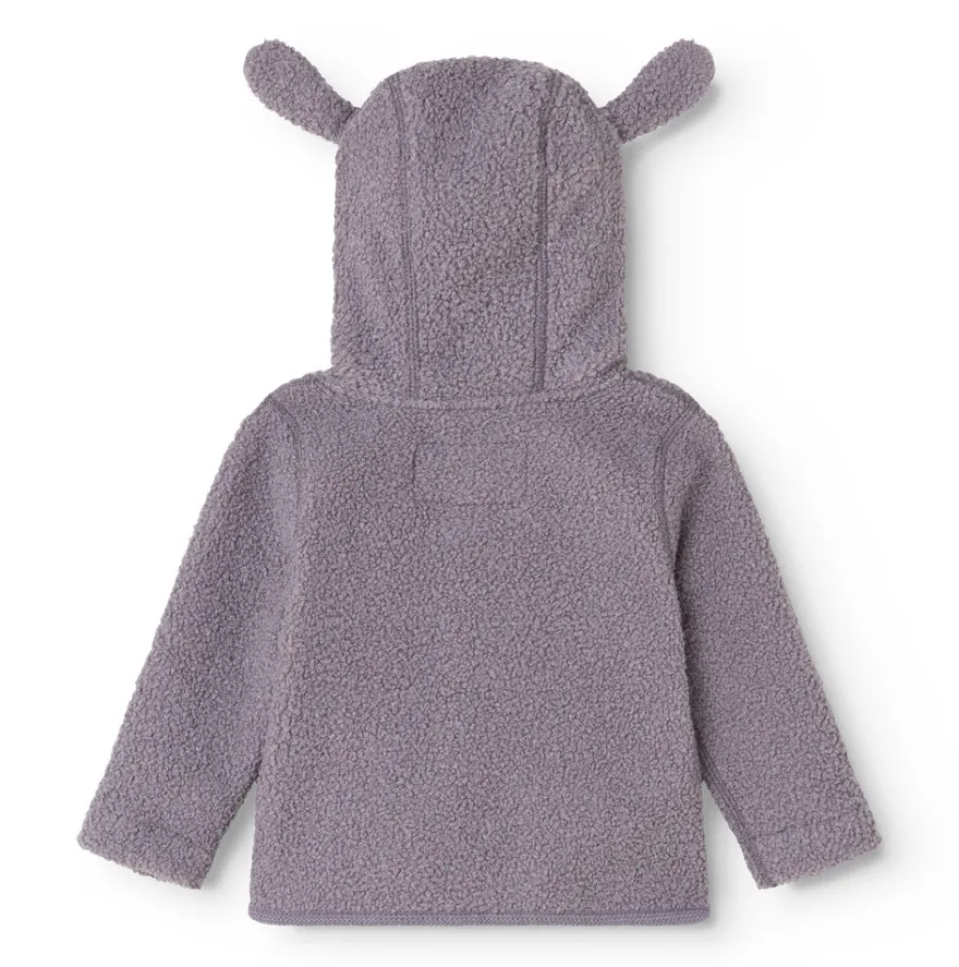 MarMar Copenhagen Olini Teddyjacka - Purple Suede
