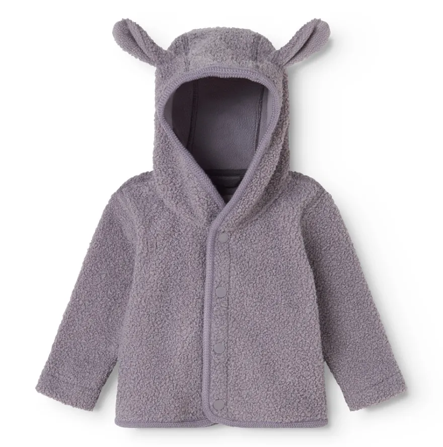 MarMar Copenhagen Olini Teddyjacka - Purple Suede