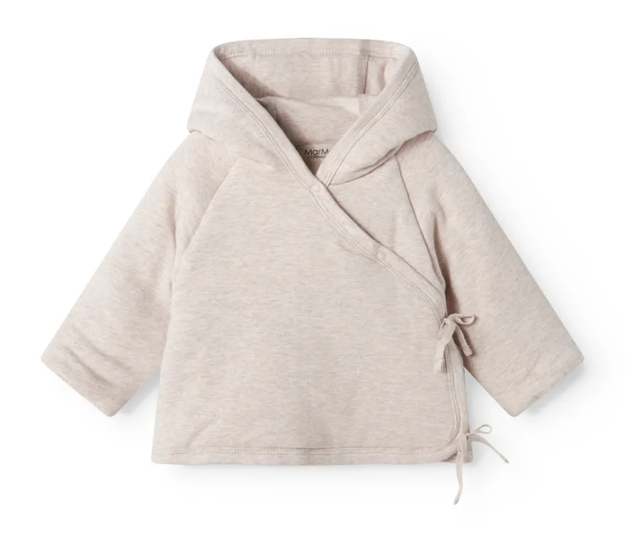 MarMar Jules Omlottjacka - Light Beige Melange