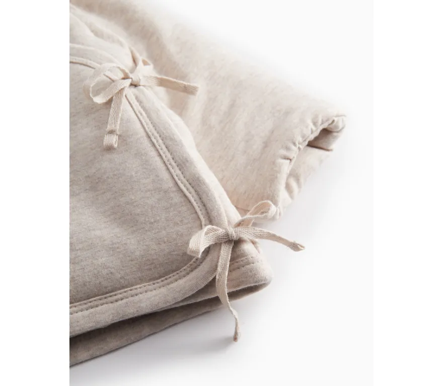MarMar Jules Omlottjacka - Light Beige Melange